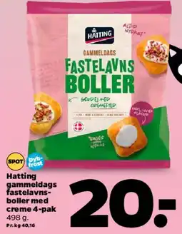 Netto Hatting gammeldags fastelavnsboller tilbud