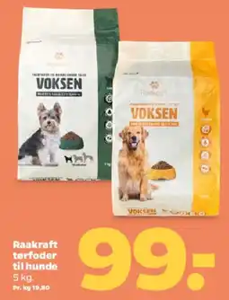 Netto Raakraft voksen tørfoder tilbud