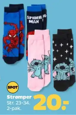 Netto Strømper 2-pak tilbud