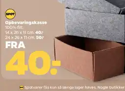 Netto Opbevarinskasser tilbud