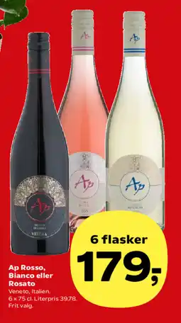 Kvickly Ap Rosso, Bianco eller Rosato tilbud