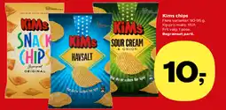 Kvickly Kims chips tilbud