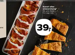 Kvickly 'Kanel- eller wienerstang tilbud