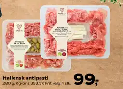 Kvickly Italiensk antipasti tilbud