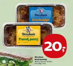 Kvickly Stryhns leverpostej tilbud