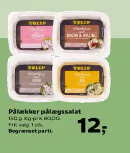 Kvickly TULIP Pålækker pålægssalat tilbud