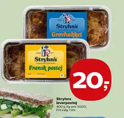 Kvickly Stryhns leverpostej tilbud