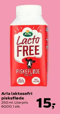 Kvickly Arla laktosefri piskefløde tilbud