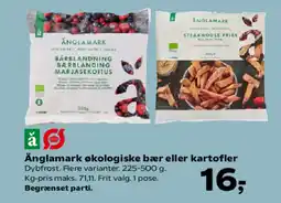 Kvickly Änglamark økologiske bær eller kartofler tilbud