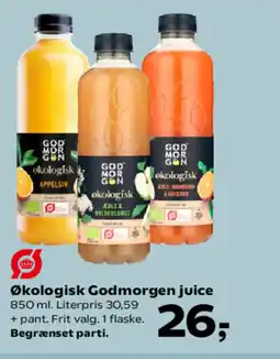 Kvickly Økologisk Godmorgen juice tilbud