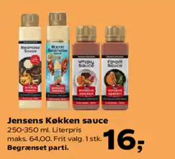 Kvickly Jensens Køkken sauce tilbud