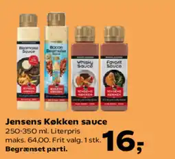 Kvickly Jensens Køkken sauce tilbud
