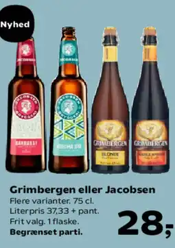 Kvickly Grimbergen eller Jacobsen tilbud