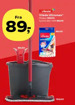 Kvickly Vileda Ultramax tilbud