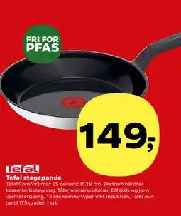 Kvickly Tefal stegepande tilbud