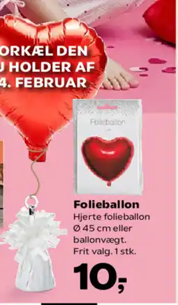 Kvickly Folieballon tilbud