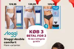 Kvickly Sloggi double comfort tilbud