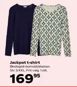 Kvickly Jackpot t-shirt tilbud