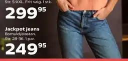 Kvickly Jackpot jeans tilbud