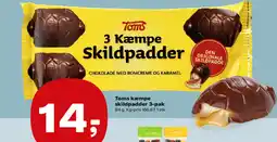 Kvickly Toms kæmpe skildpadder 3-pak tilbud