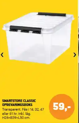 XL-BYG Smartstore classic opbevaringsboks tilbud