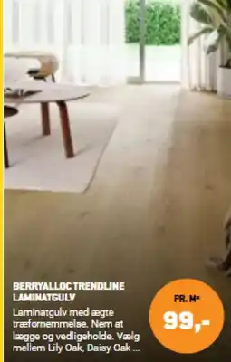 XL-BYG Berryalloc Trendline laminatgulv tilbud