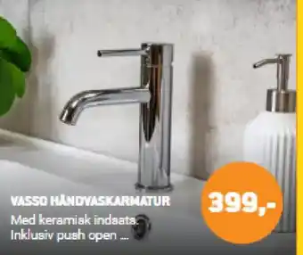 XL-BYG Vasso håndvaskarmatur tilbud