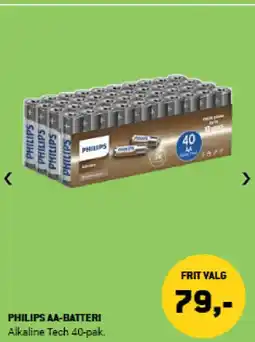 XL-BYG PHILIPS AA-Batteri tilbud