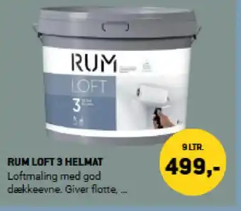 XL-BYG Rum Loft 3 helmat tilbud