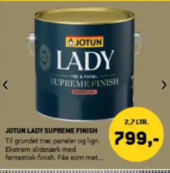 XL-BYG Jotun Lady supreme finish tilbud