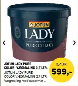 XL-BYG Jotun Lady pure color vægmaling tilbud