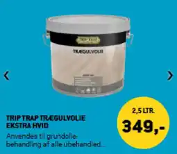 XL-BYG Trip Trap træegulvolie ekstra hvid tilbud