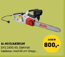 XL-BYG Al-Ko Elkædesav tilbud