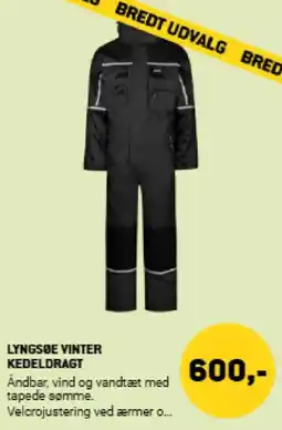 XL-BYG Lyngsøe Vinter kedeldragt tilbud
