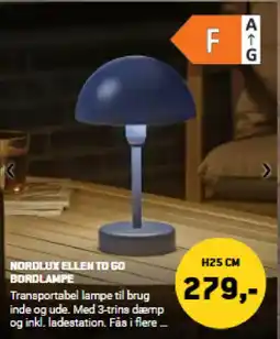 XL-BYG Nordlux Ellen to go bordlampe tilbud