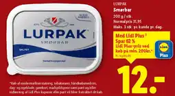 Lidl Smørbar tilbud