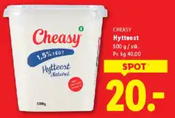 Lidl Cheasy Hytteost tilbud