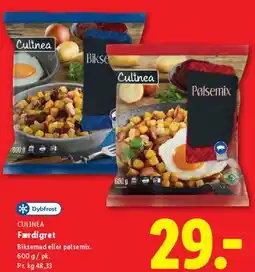 Lidl Culinea Færdigret tilbud