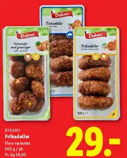 Lidl Dulano Frikadeller tilbud