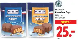 Lidl Mcennedy Chocolate / Peanut Butter Cups tilbud