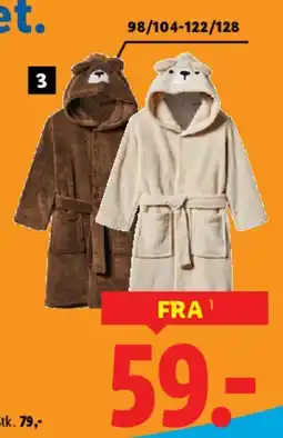 Lidl Badekåbe (børnestørrelser) tilbud