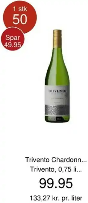 Coop.dk MAD Trivento Chardonnay tilbud