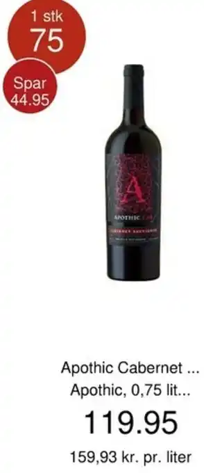 Apothic Cabernet
