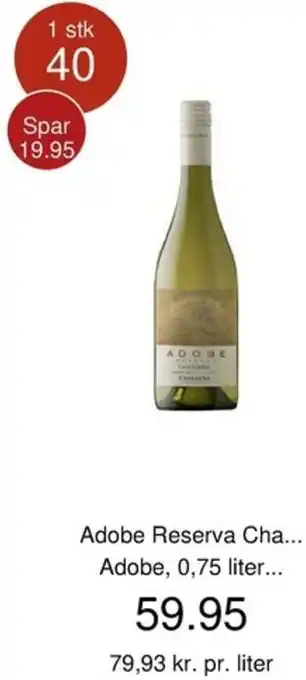 Adobe Reserva Chardonnay