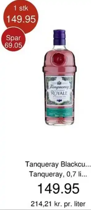 Tanqueray Blackcurrant Royale Gin