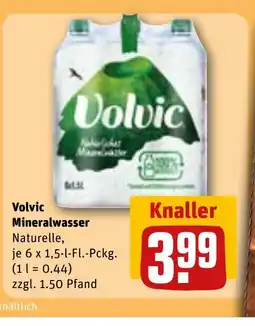 REWE DE Volvic Mineralwasser tilbud