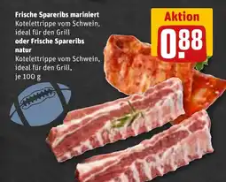 REWE DE Frische Spareribs mariniert oder Frische Spareribs natur tilbud