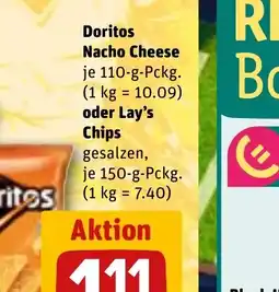 REWE DE Doritos Nacho Cheese tilbud