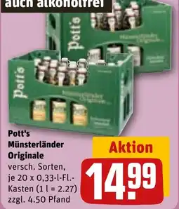 REWE DE Pott's Münsterländer Originale tilbud