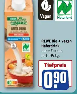 REWE DE REWE Bio + vegan Haferdrink tilbud